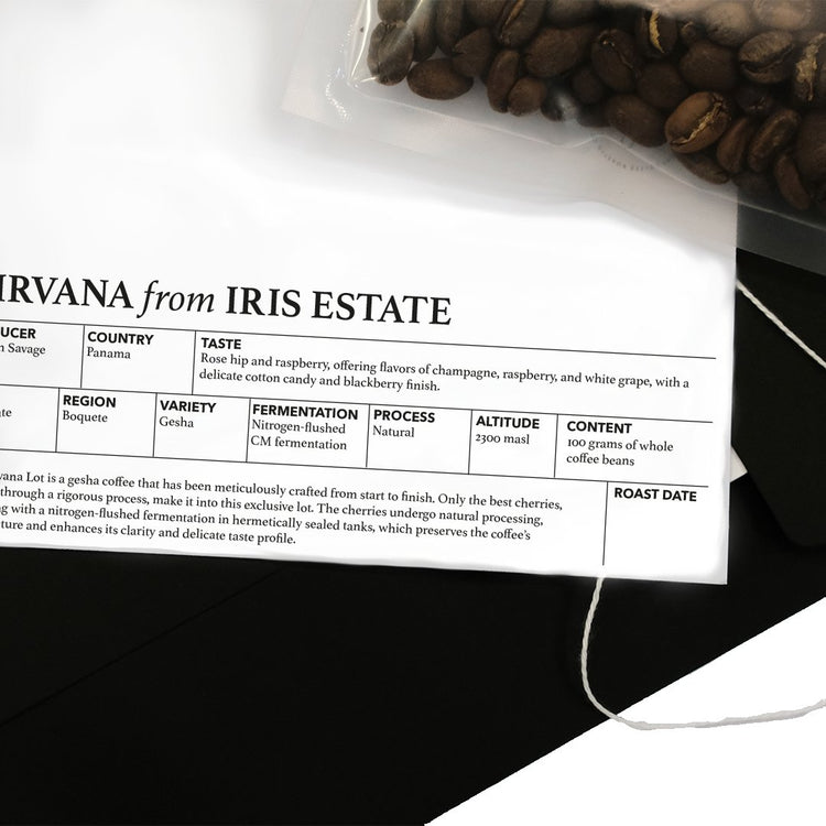 Nirvana Lot - Iris Estate - Jamison Savage - Panama - Standout Coffee