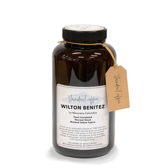 Wilton Benitez Yeast Inoculated Thermal Shock Washed Yellow Typica - Colombia - Standout Coffee